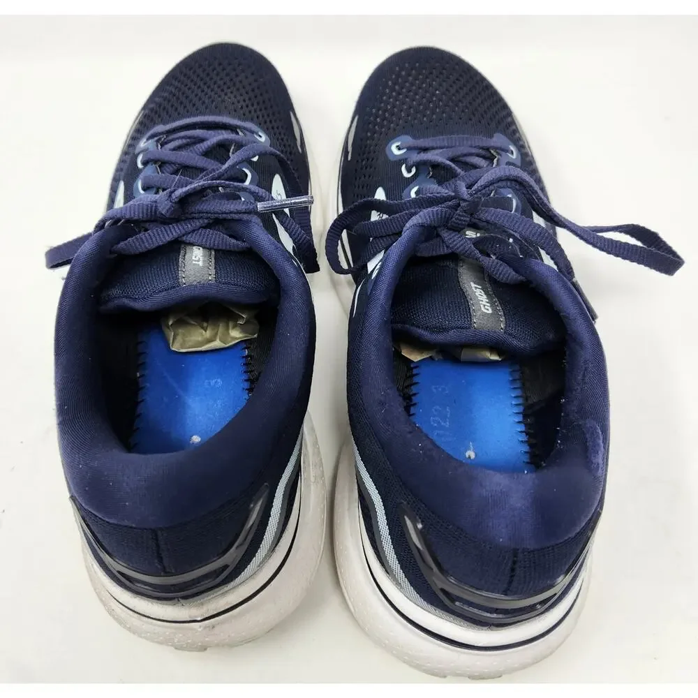Brooks Ghost 15 Women's Wide Navy Blue Running Shoes Sneakers Size 10 Wide